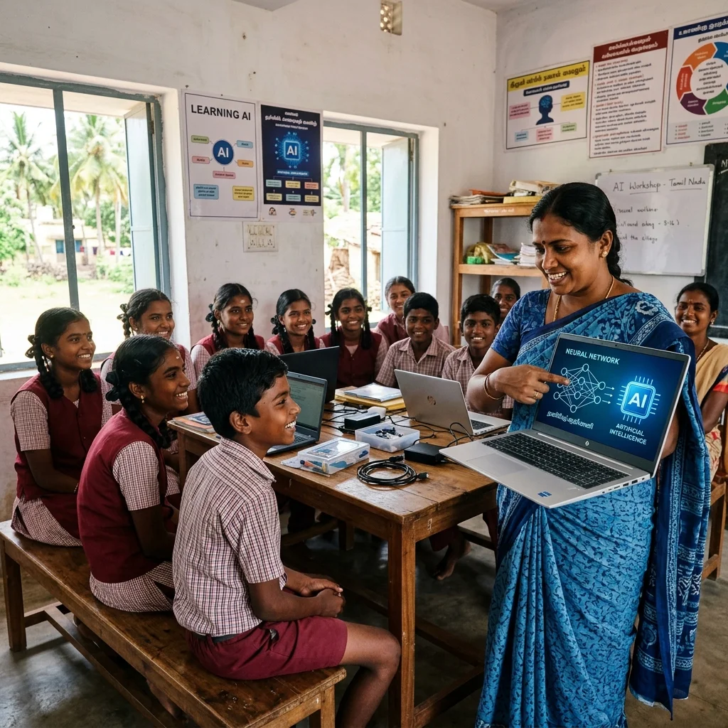 AI and the Village — Bringing Technology Awareness to Rural Tamil Nadu
