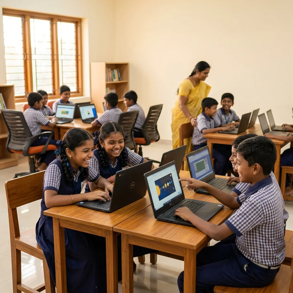 From Clicks to Code: Empowering Government School Children with Free Computer Education
