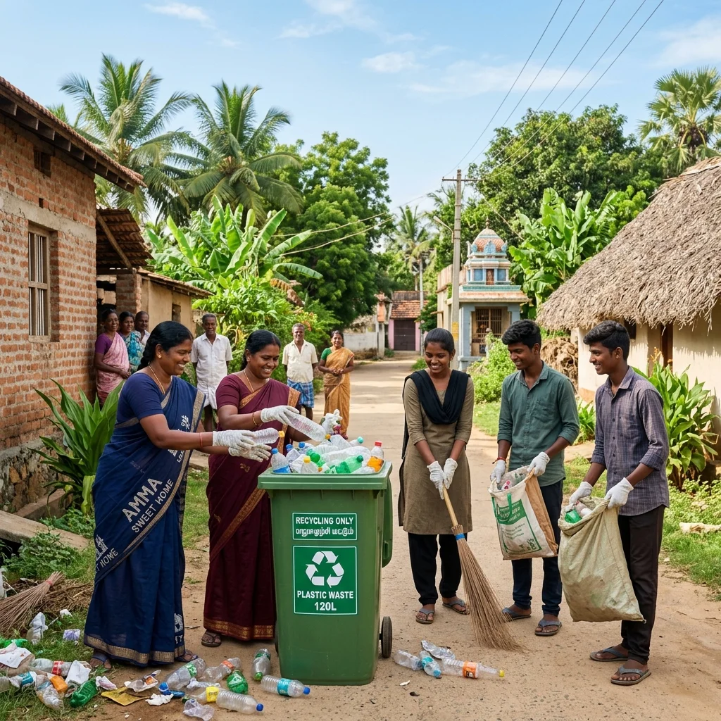 Plastic-Free Villages — How SAF Is Driving Eco Awareness Across Tamil Nadu