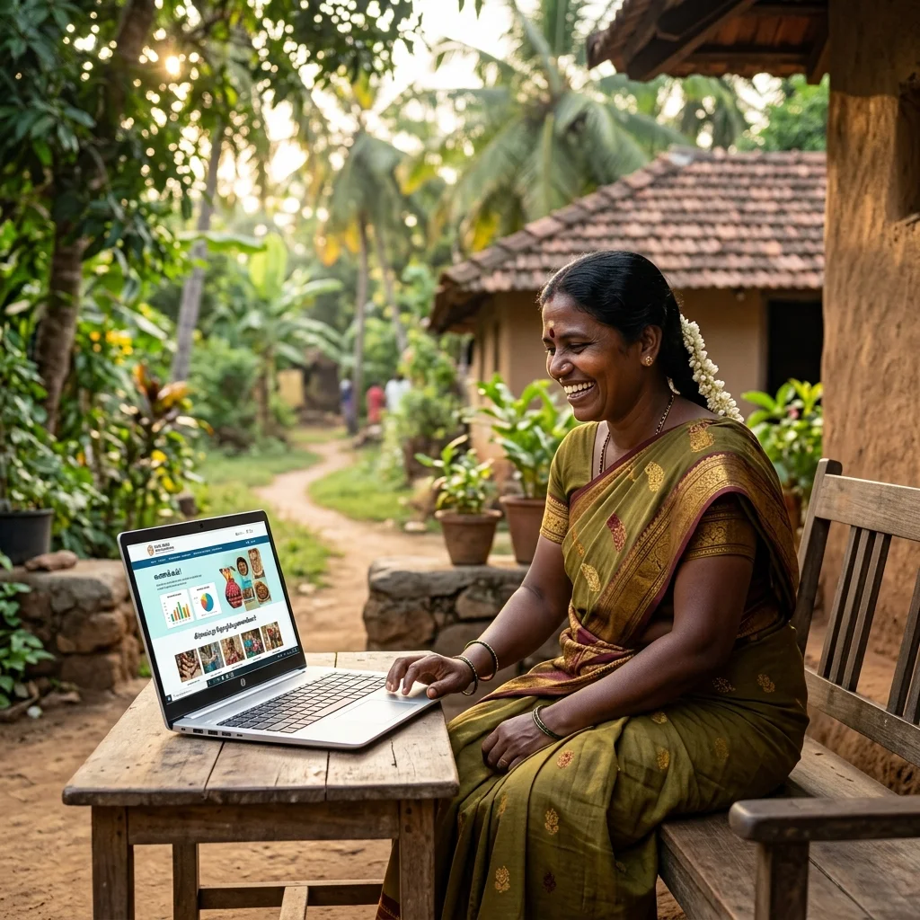 From Village to Laptop — How Digital Literacy Is Unlocking Income for Rural Women